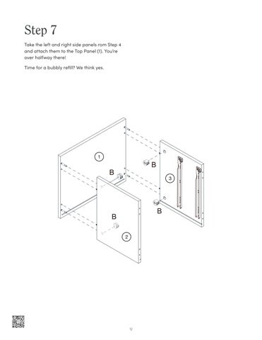 nathanjameshome 家具目录 · Andrew 边几 Instruction Sheet 第 12 页