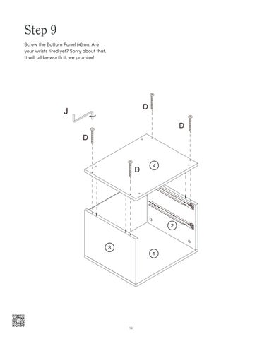 nathanjameshome 家具目录 · Andrew 边几 Instruction Sheet 第 14 页