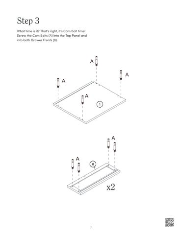 nathanjameshome 家具目录 · Andrew 边几 Instruction Sheet 第 7 页