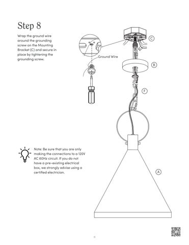 nathanjameshome 灯饰目录 · Nate 吊灯 Instruction Sheet 第 11 页