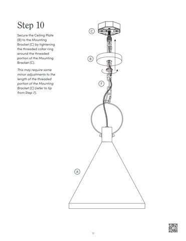 nathanjameshome 灯饰目录 · Nate 吊灯 Instruction Sheet 第 13 页