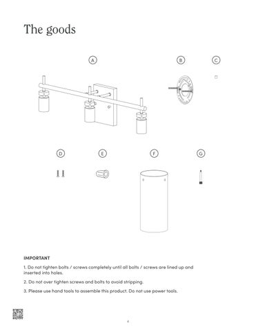 nathanjameshome 家具目录 · Heidi 卫浴 浴室柜 Instruction Sheet 第 4 页