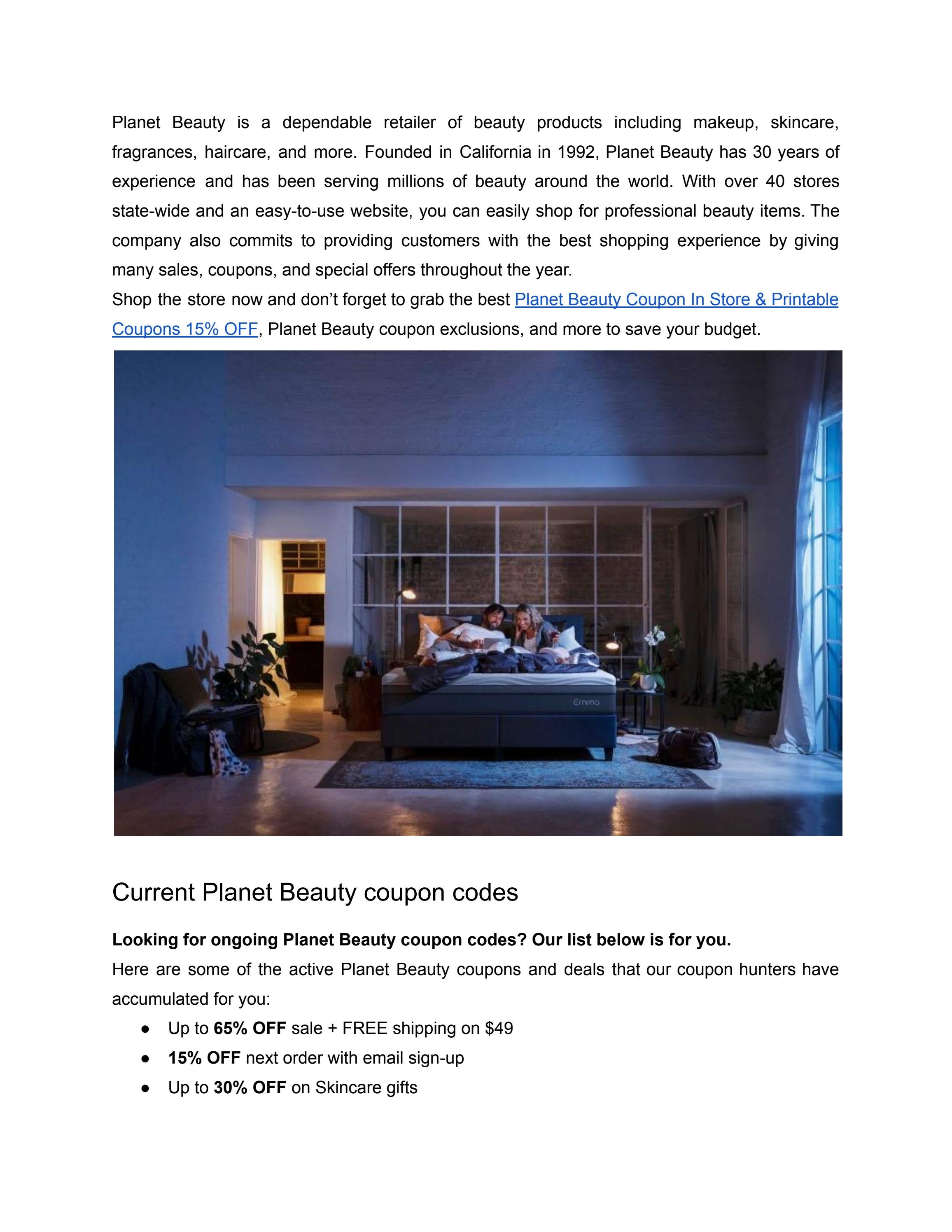 Planet Beauty Coupons Be More Beautiful Day By Day By Coupon4all Issuu