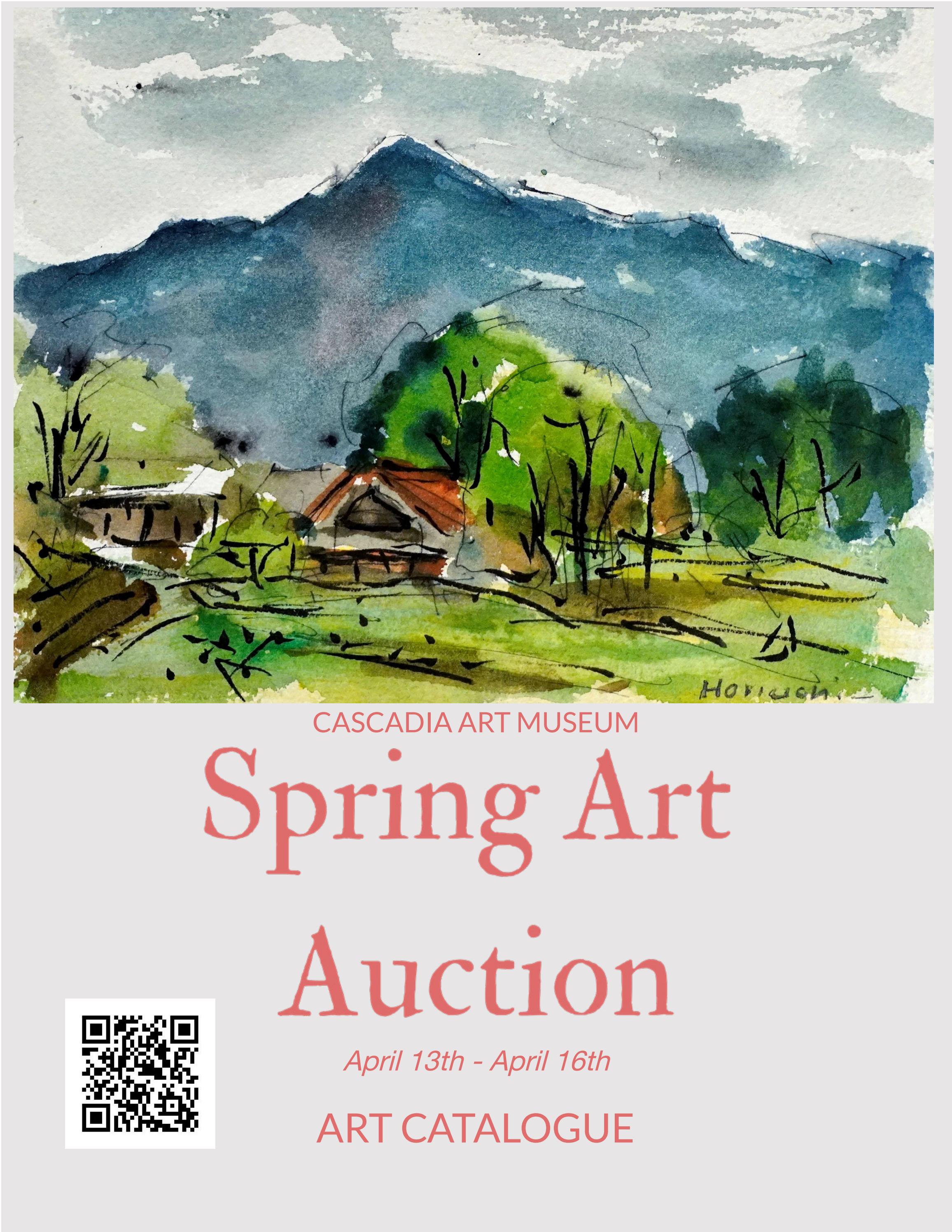 Cascadia Art Museum's 2023 Spring Art Auction Catalogue by Nate