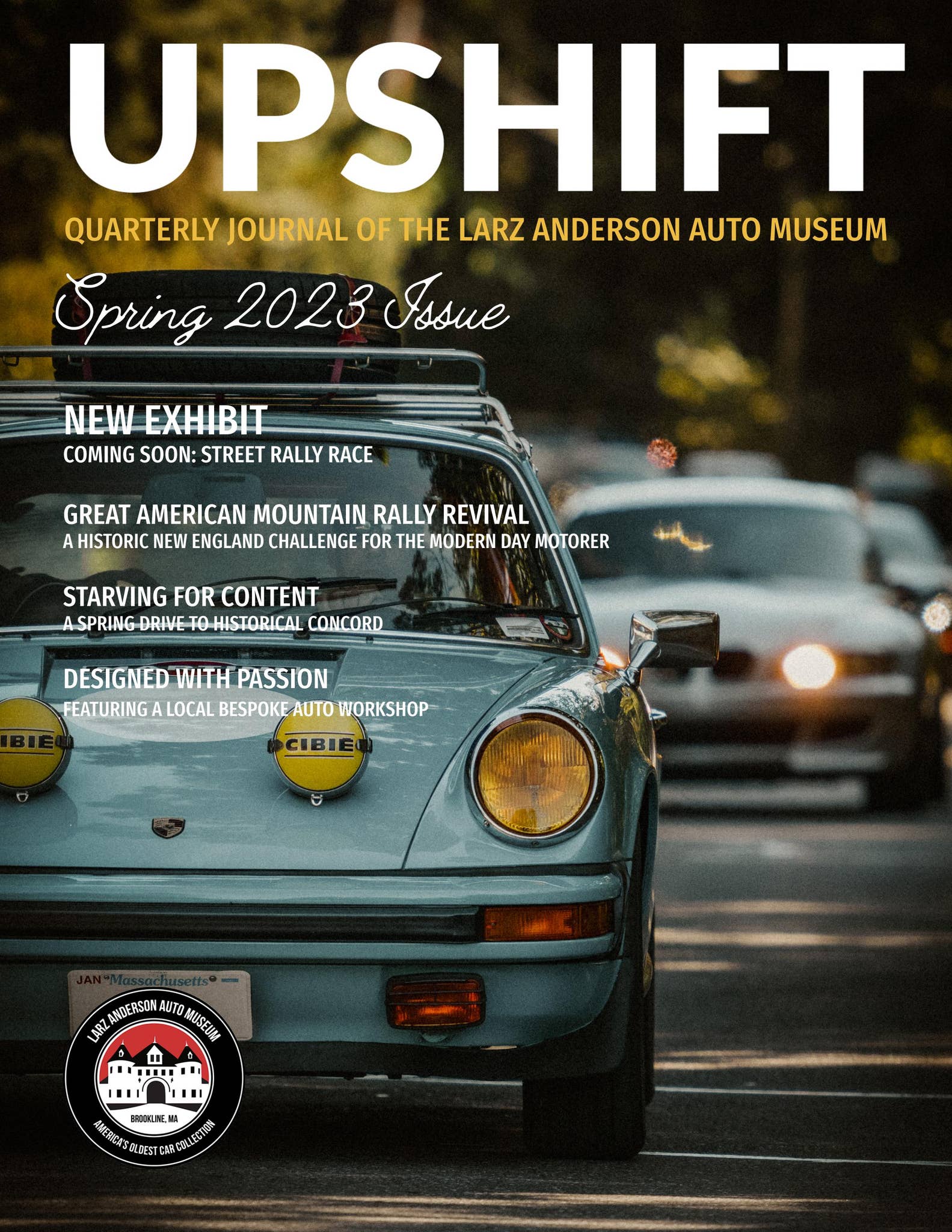 UpShift • Spring/Summer 2023 by Larz Anderson Auto Museum