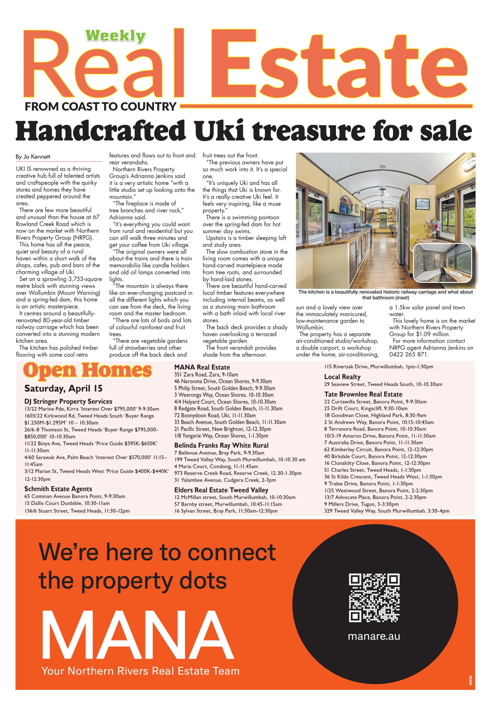 The Weekly Real Estate from Coast to Country, April 13, 2023 by Tweed