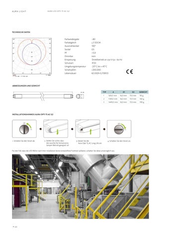 Aura Light 灯饰目录 · Gesamtkatalog Leuchtmittel 第 18 页