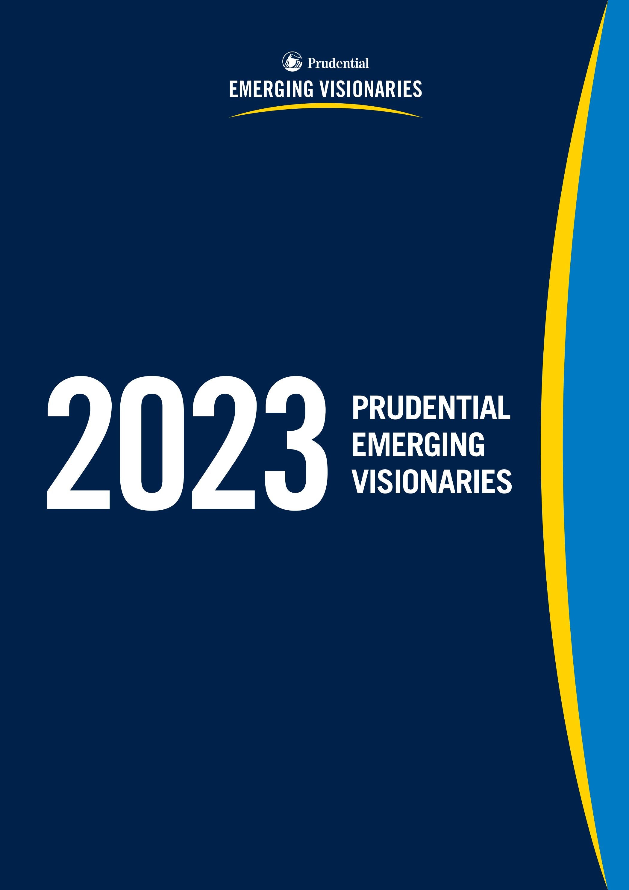 2023 Prudential Emerging Visionaries Look Book by Ashoka Issuu