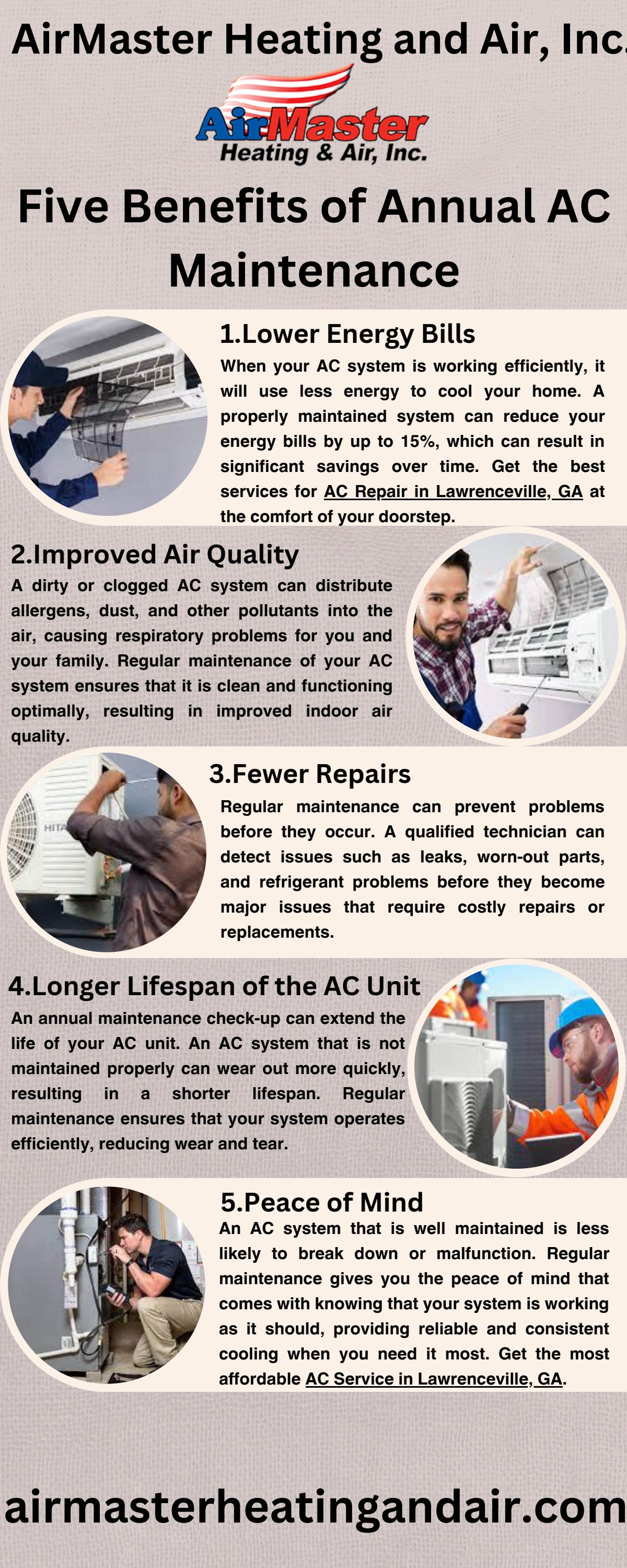 Five Benefits of Annual AC Maintenance by David Carter - Issuu