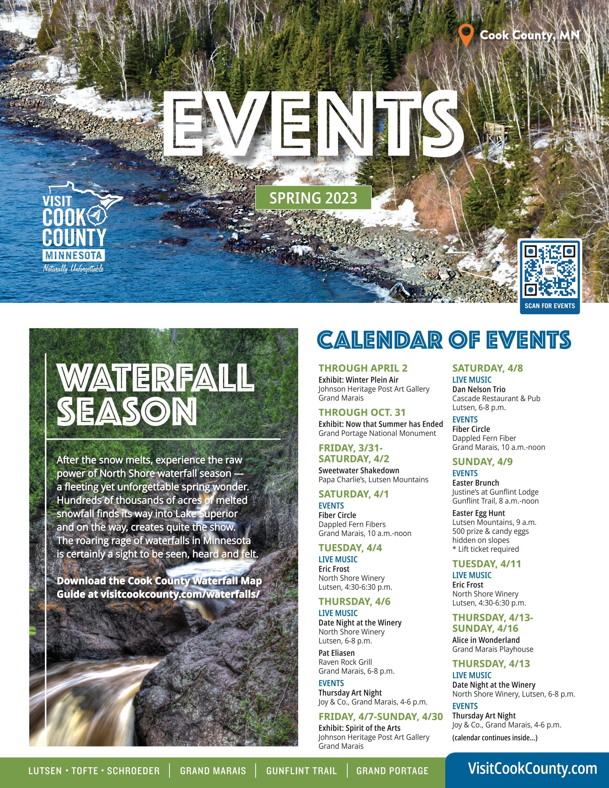 Spring 2023 Events Newsletter by Visit Cook County MN - Issuu