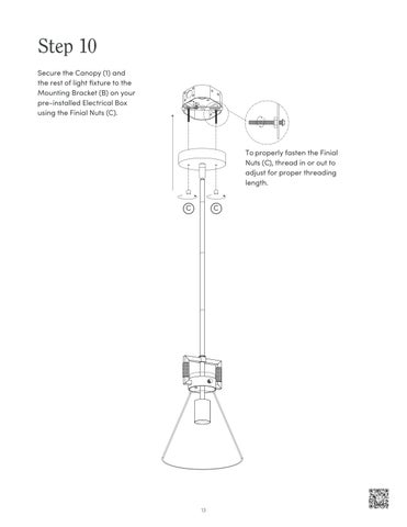 nathanjameshome 灯饰目录 · Vincent 吊灯 Instruction Sheet 第 13 页