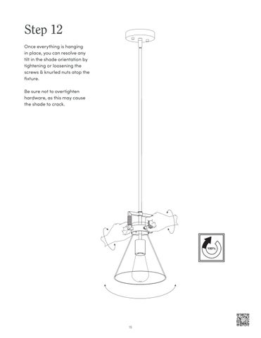 nathanjameshome 灯饰目录 · Vincent 吊灯 Instruction Sheet 第 15 页