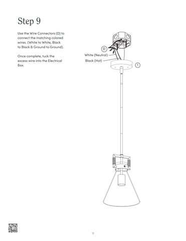 nathanjameshome 灯饰目录 · Vincent 吊灯 Instruction Sheet 第 12 页
