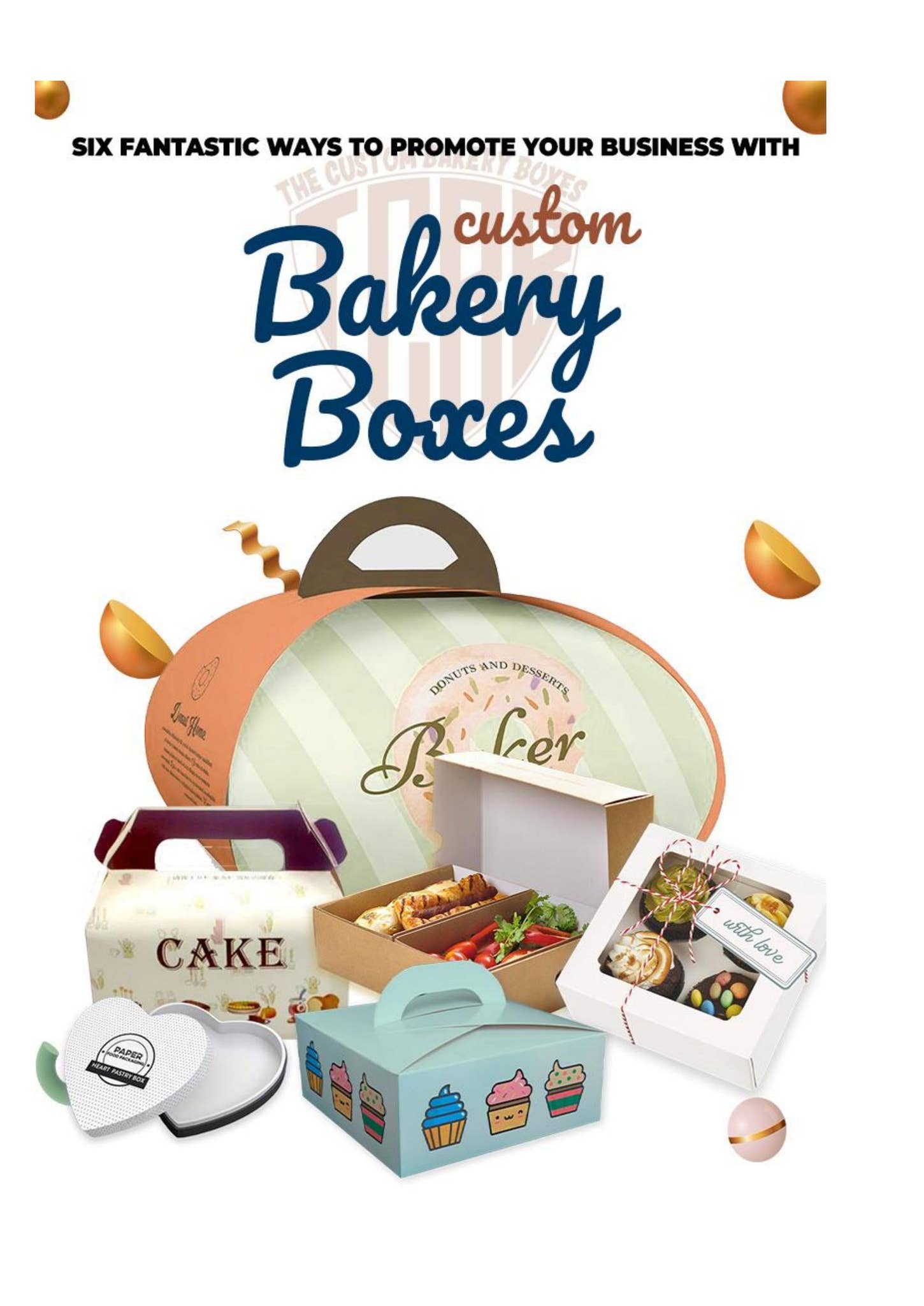 Six Fantastic Ways to Promote Your Business with Custom Bakery ...