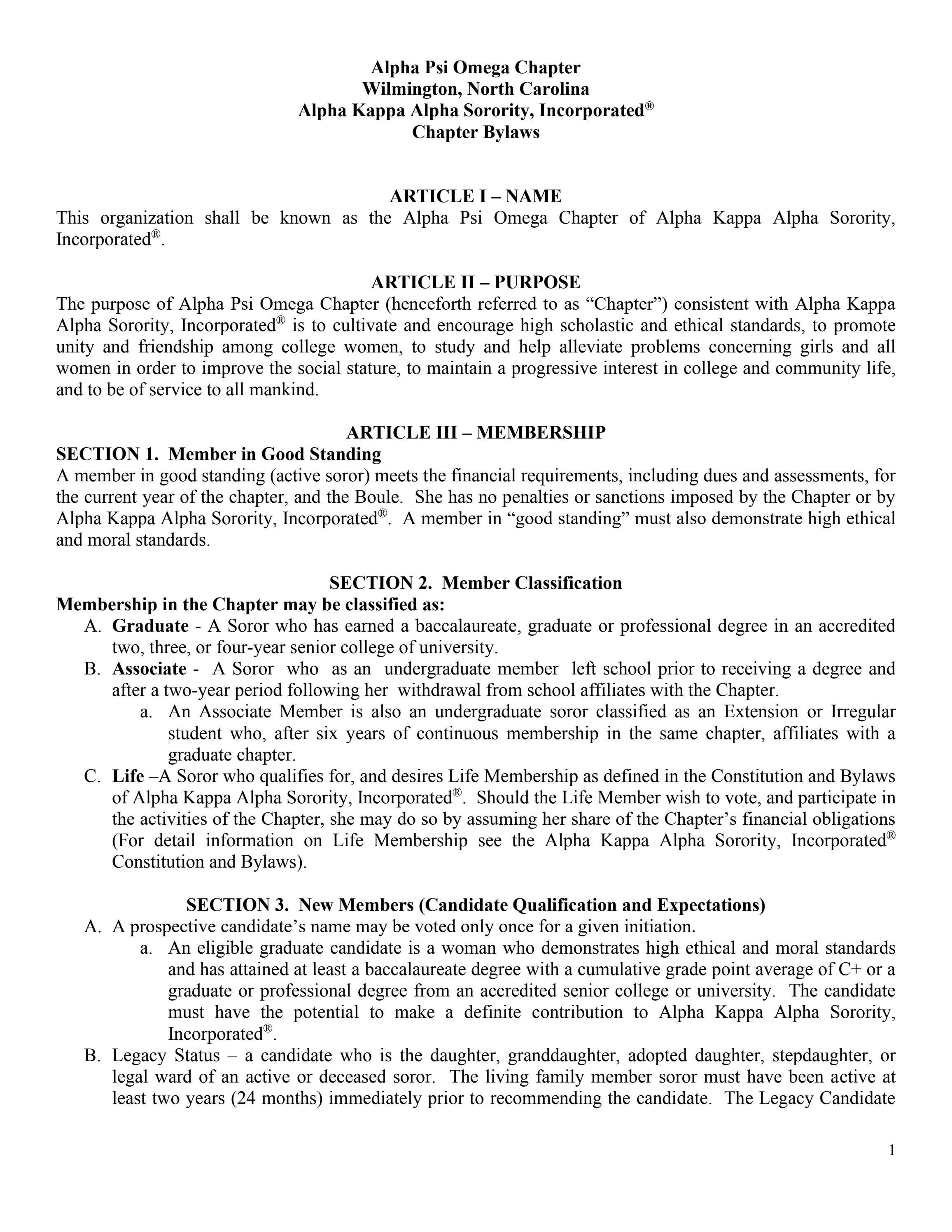 Chapter ByLaws by Issuu