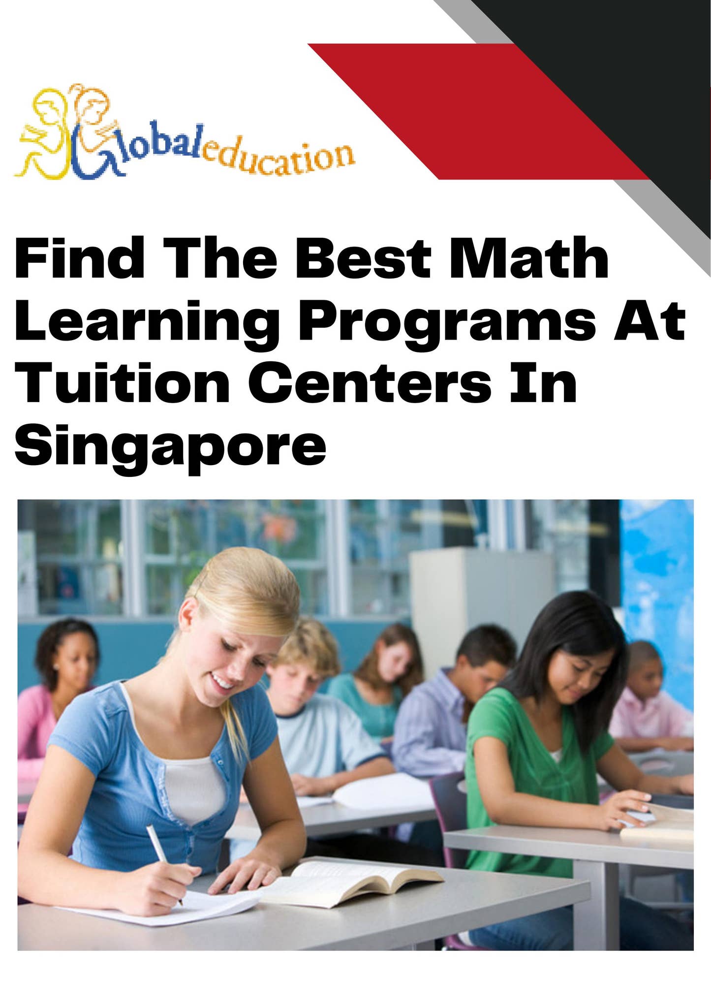 Find The Best Math Learning Programs At Tuition Centers In Singapore by ...