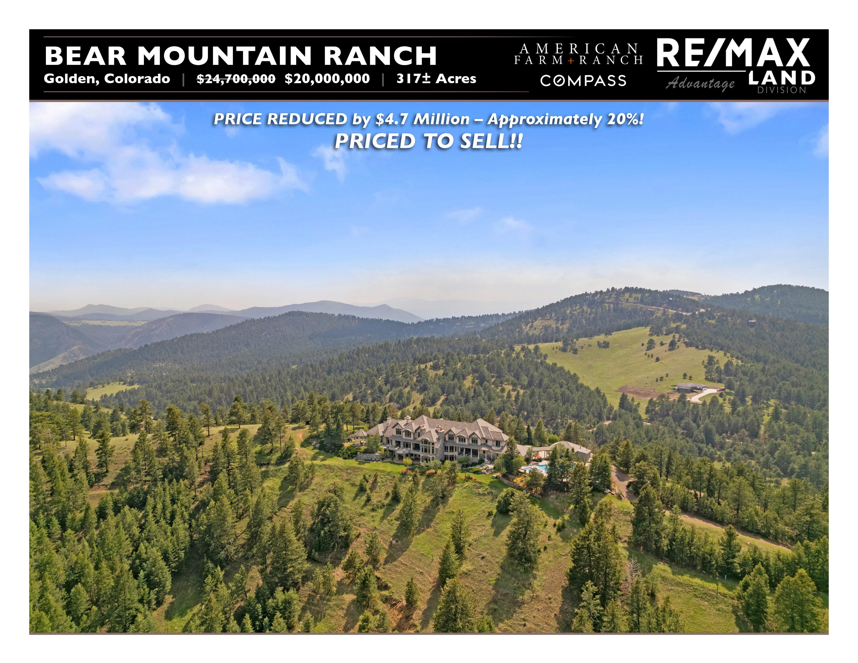 Bear Mountain Ranch, Golden, Colorado RE/MAX Advantage Land Division