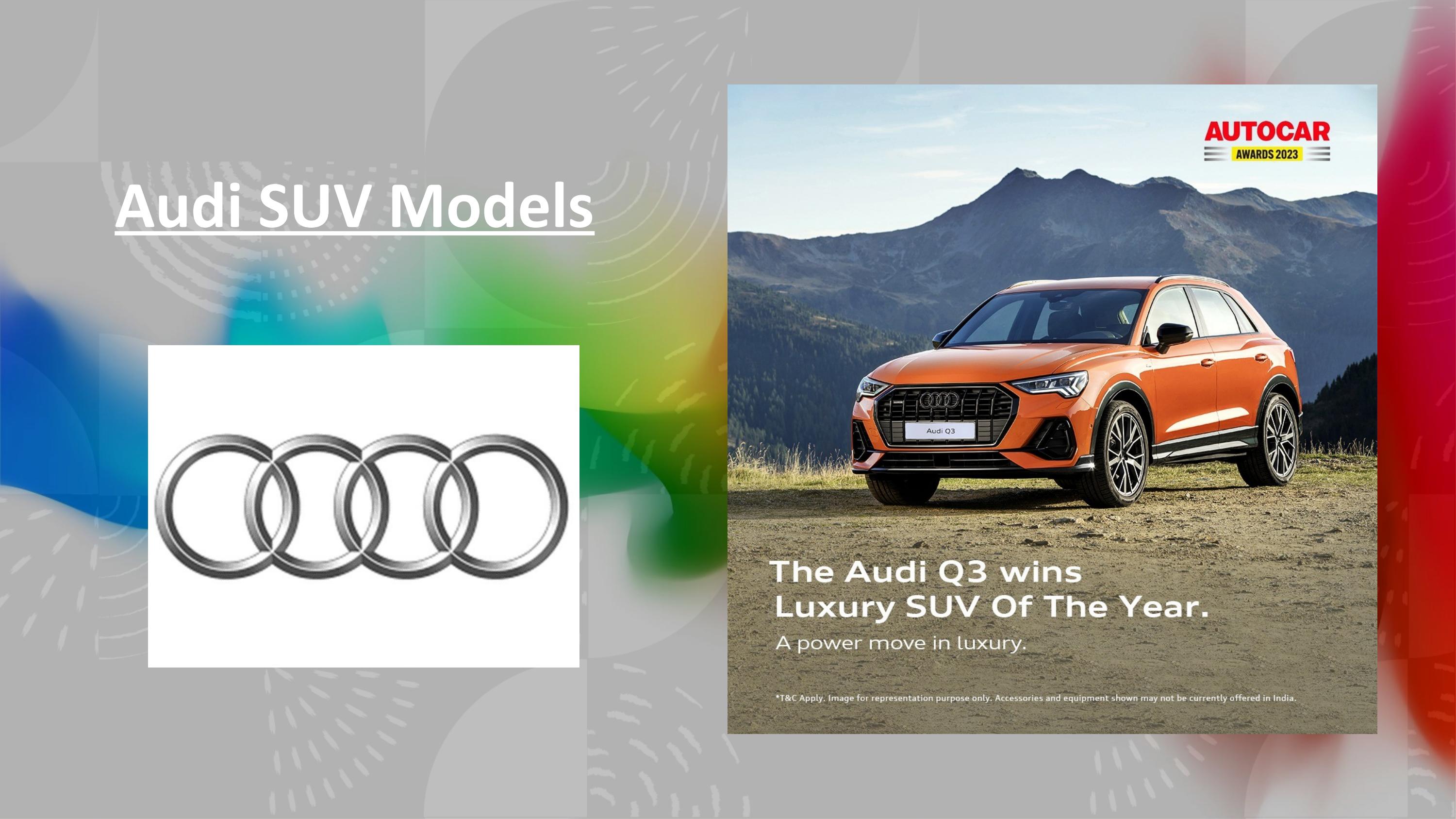 Audi SUV Models by Audi Kolkata Issuu