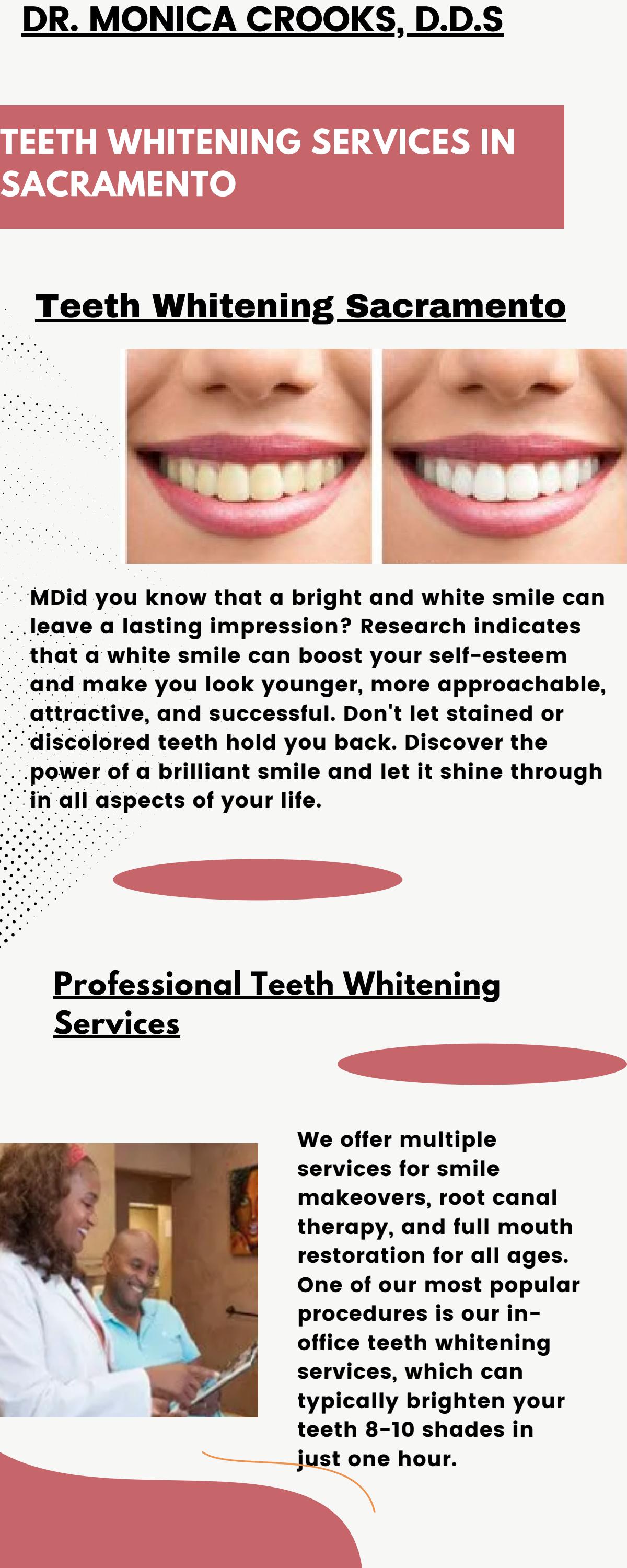 Teeth Whitening Sacramento by Dr Monica Crooks Issuu