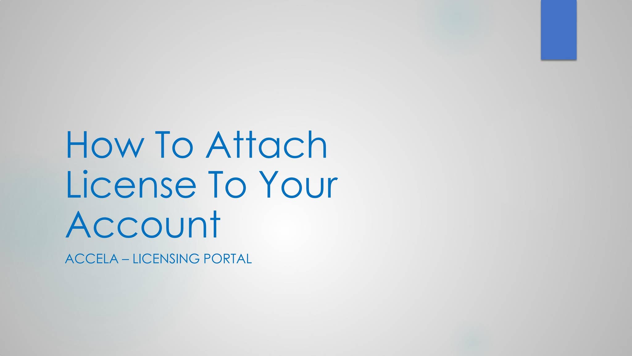 Attach license to your account by STLCOGOV - Issuu