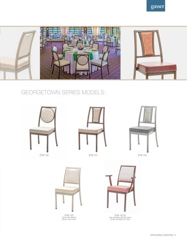 Stackable 坐具 手册 | Gasser 椅 Company 第 7 页
