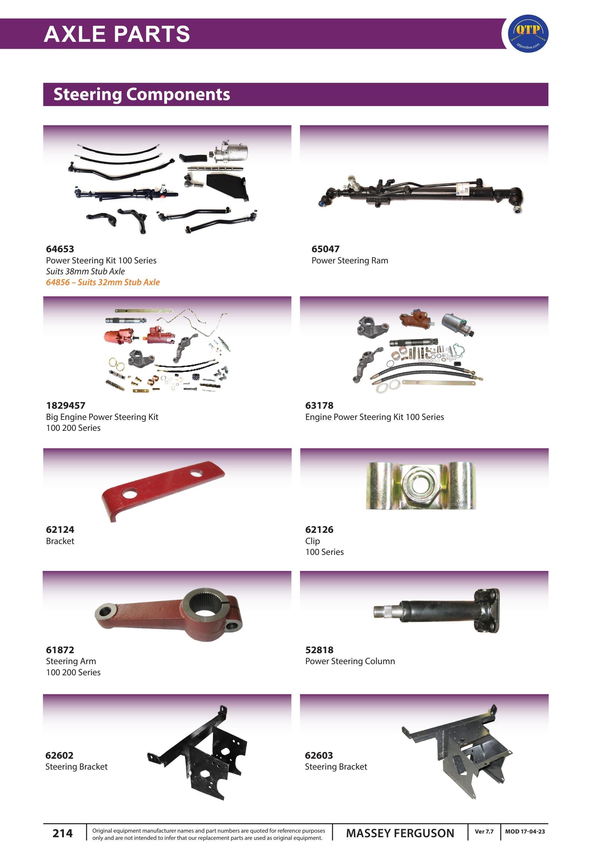 QTP Massey Ferguson Part Catalogue by Quality Tractor Parts Issuu