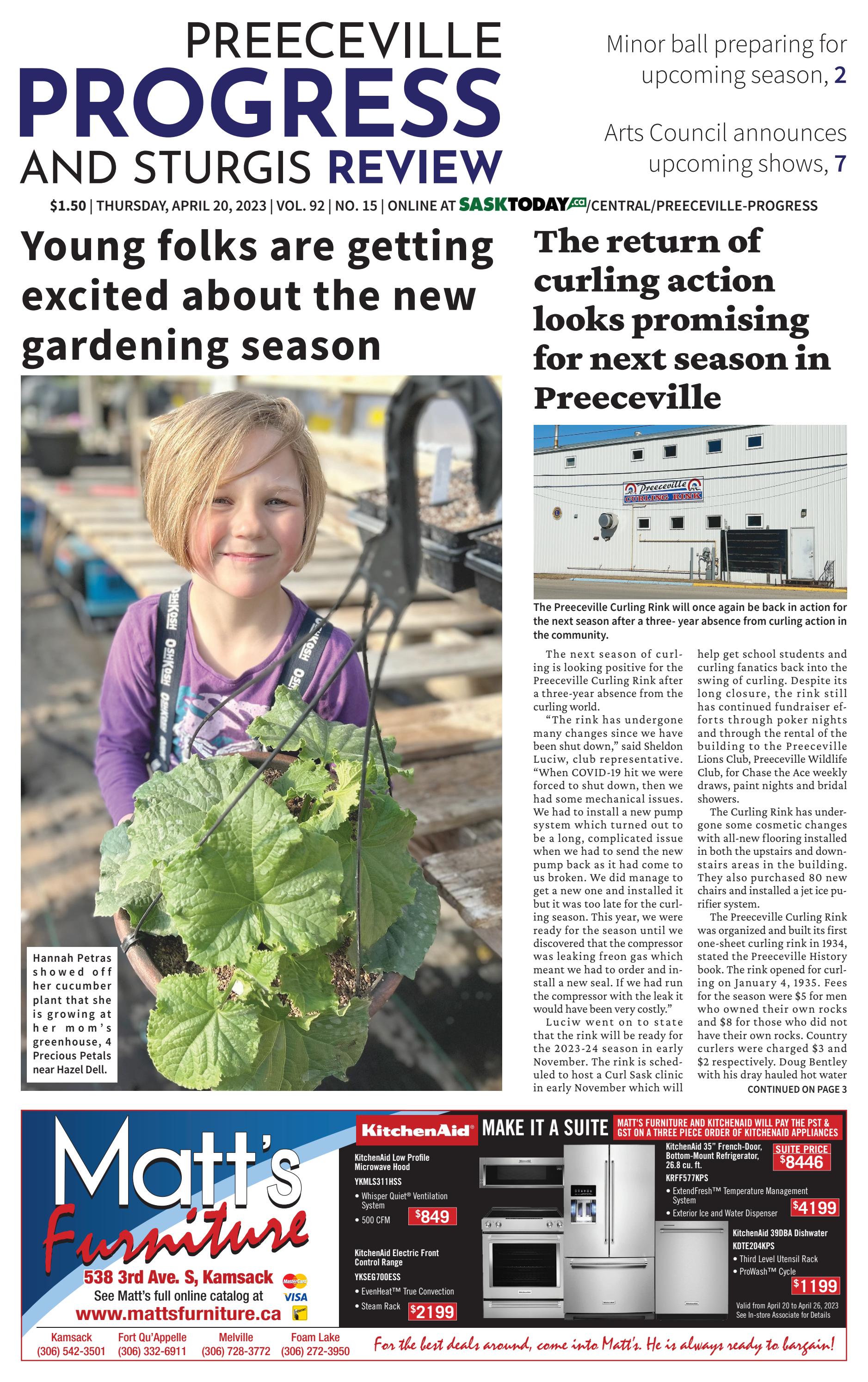 Preeceville Progress 20230420 by Preeceville Progress Issuu