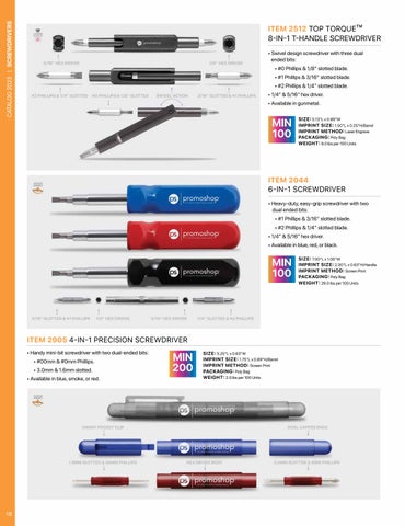 Custom Catalog Worx PromoShop Custom 灯饰目录 第 20 页