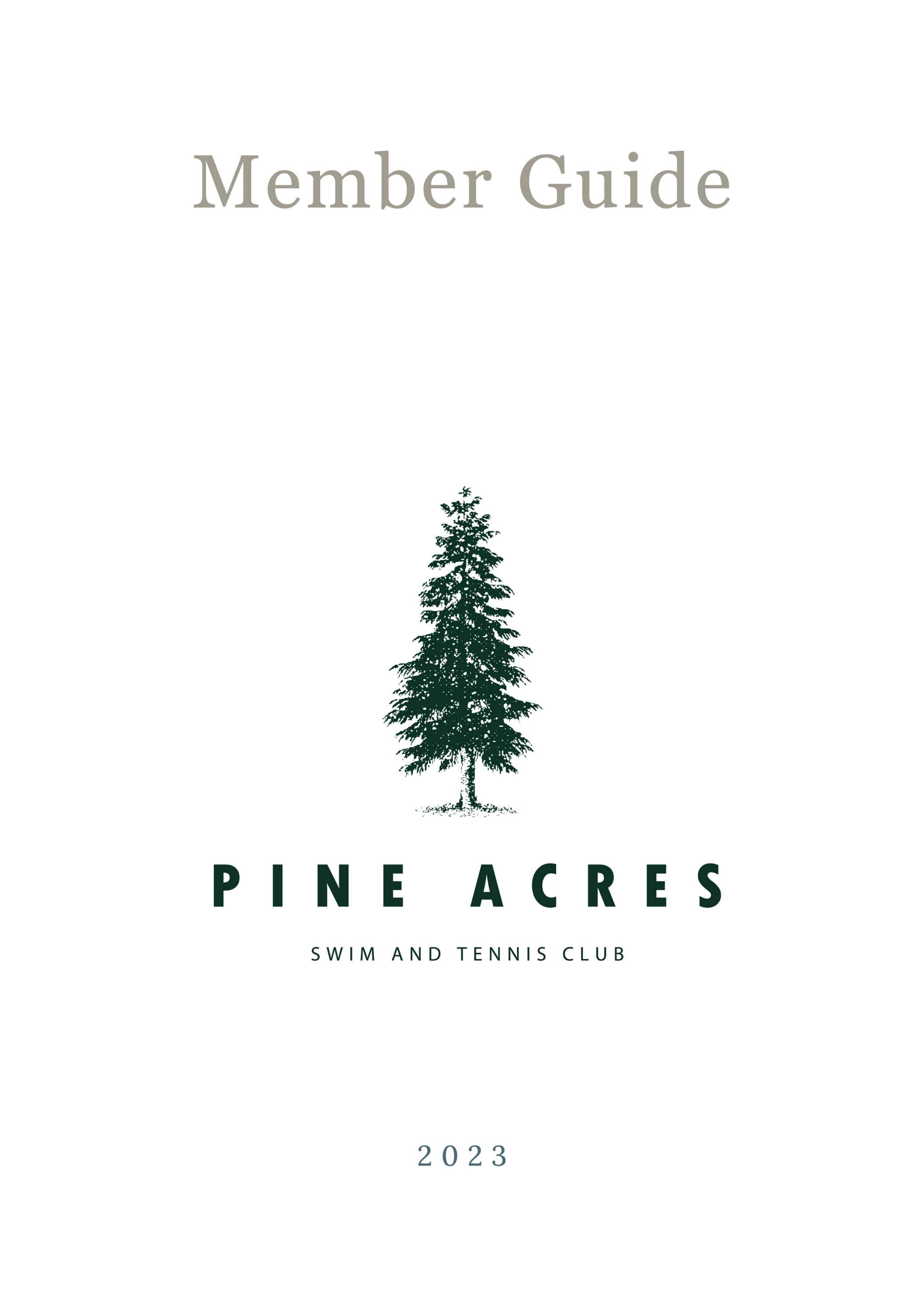 Pine Acres Swim & Tennis Club Member Guide by Pine Acres Membership Issuu