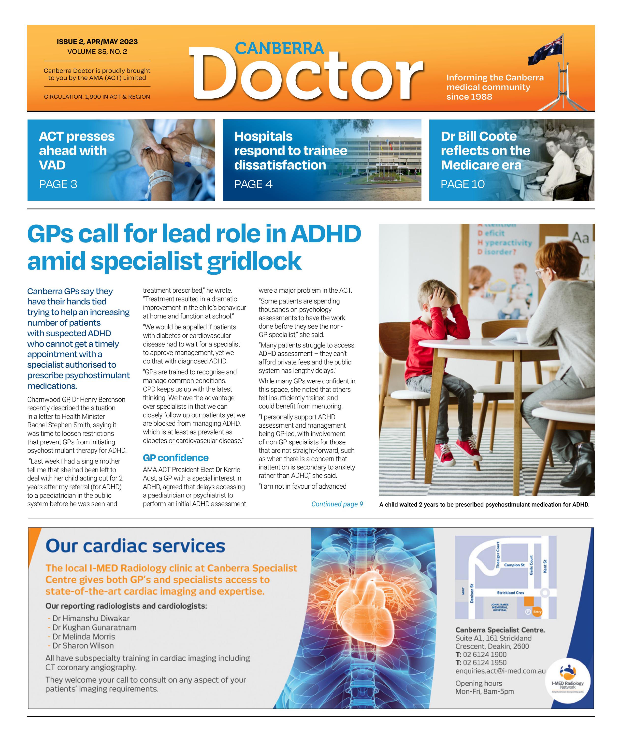 Canberra Doctor Issue 2 2023 by AMA (ACT) Issuu