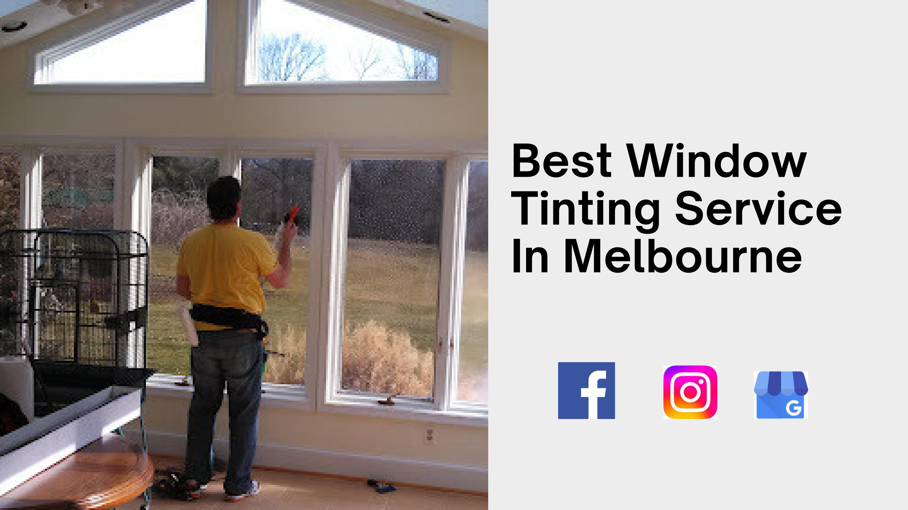 Best Window Tinting in Melbourne at Competitive Rate by tintminister