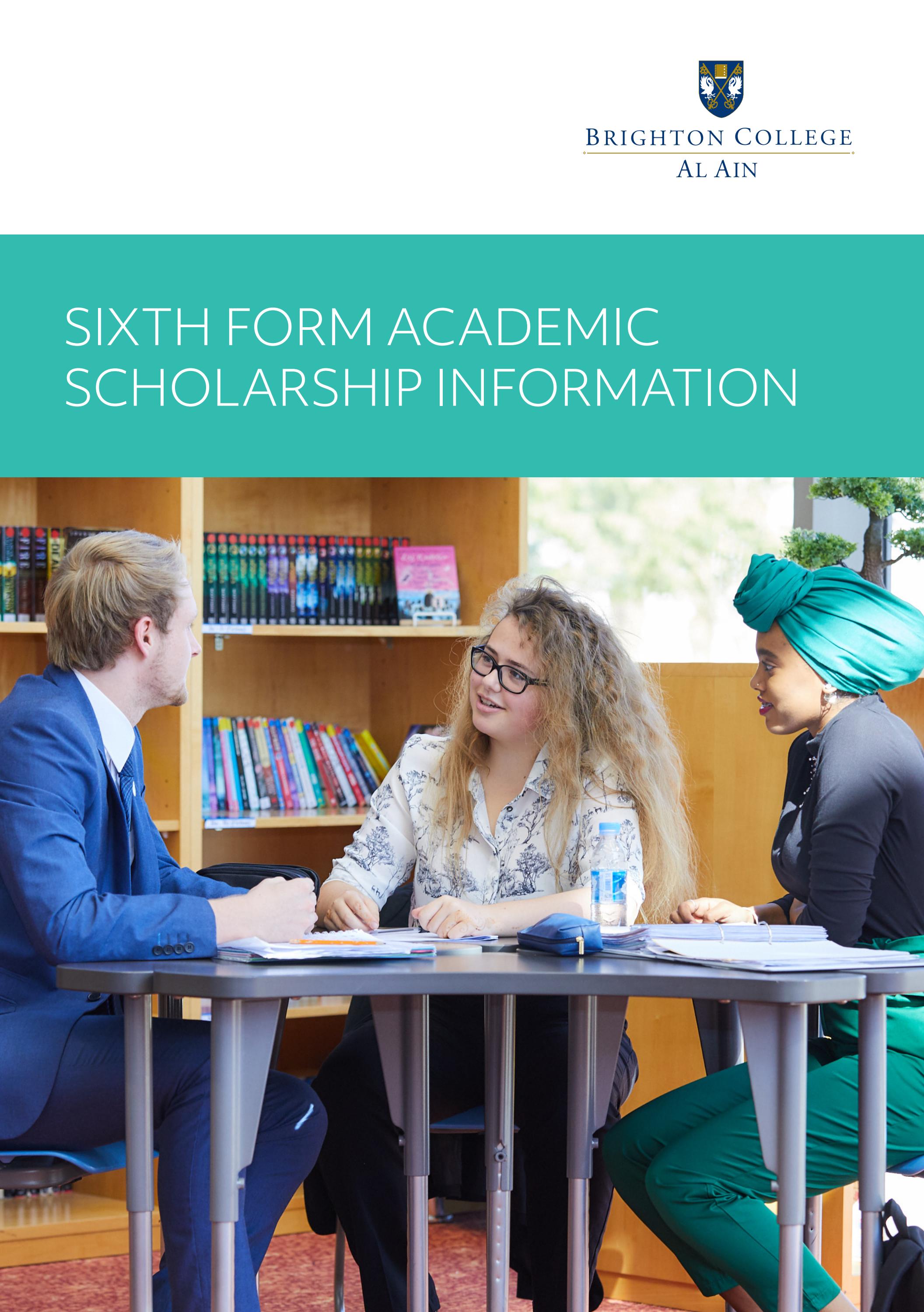Brighton College Al Ain Sixth Form Scholarships by Brighton College Al