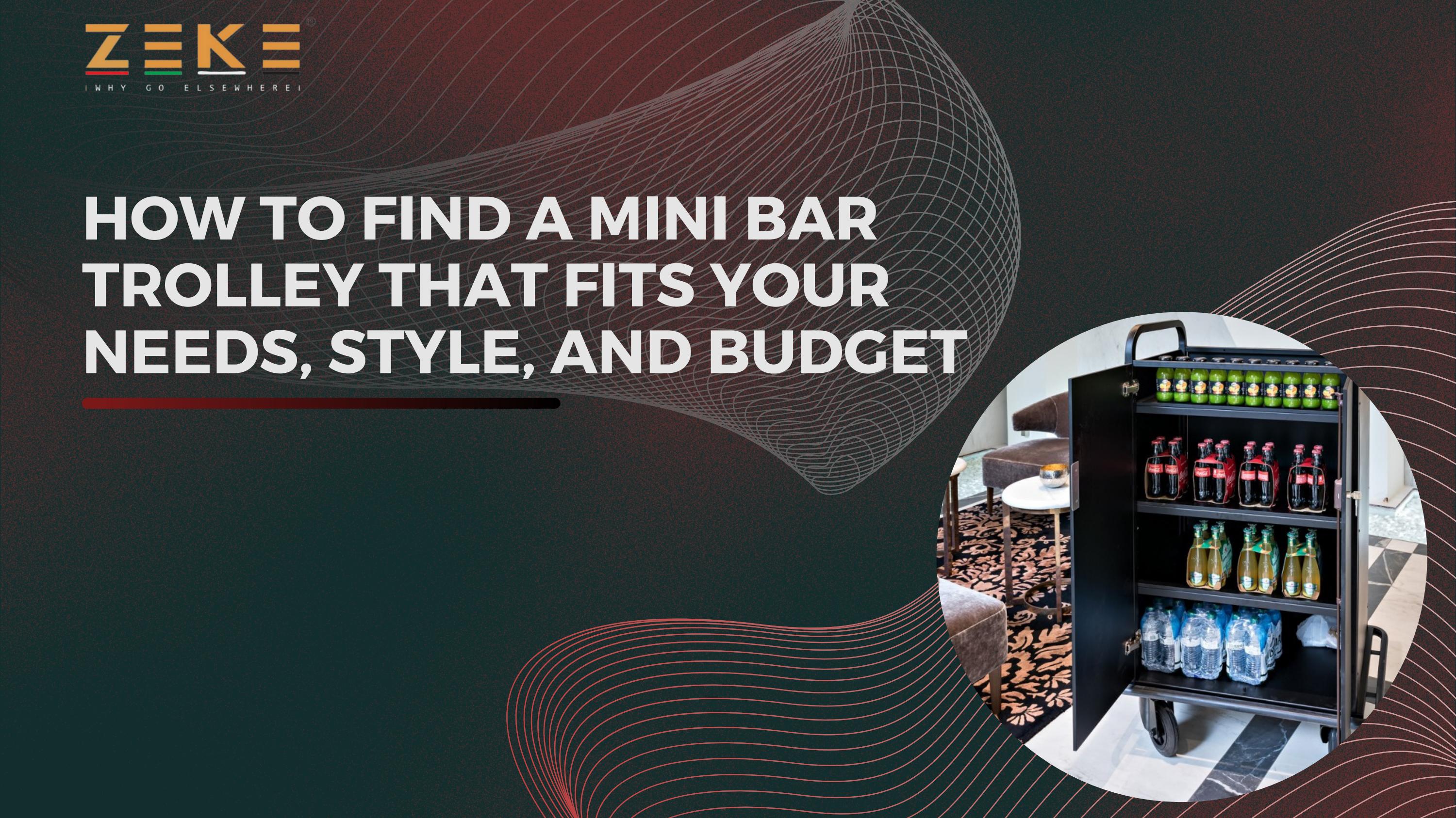 Troller Mini Bar How to Find a Mini Bar Trolley That Fits Your Needs, Style, and Budget ...