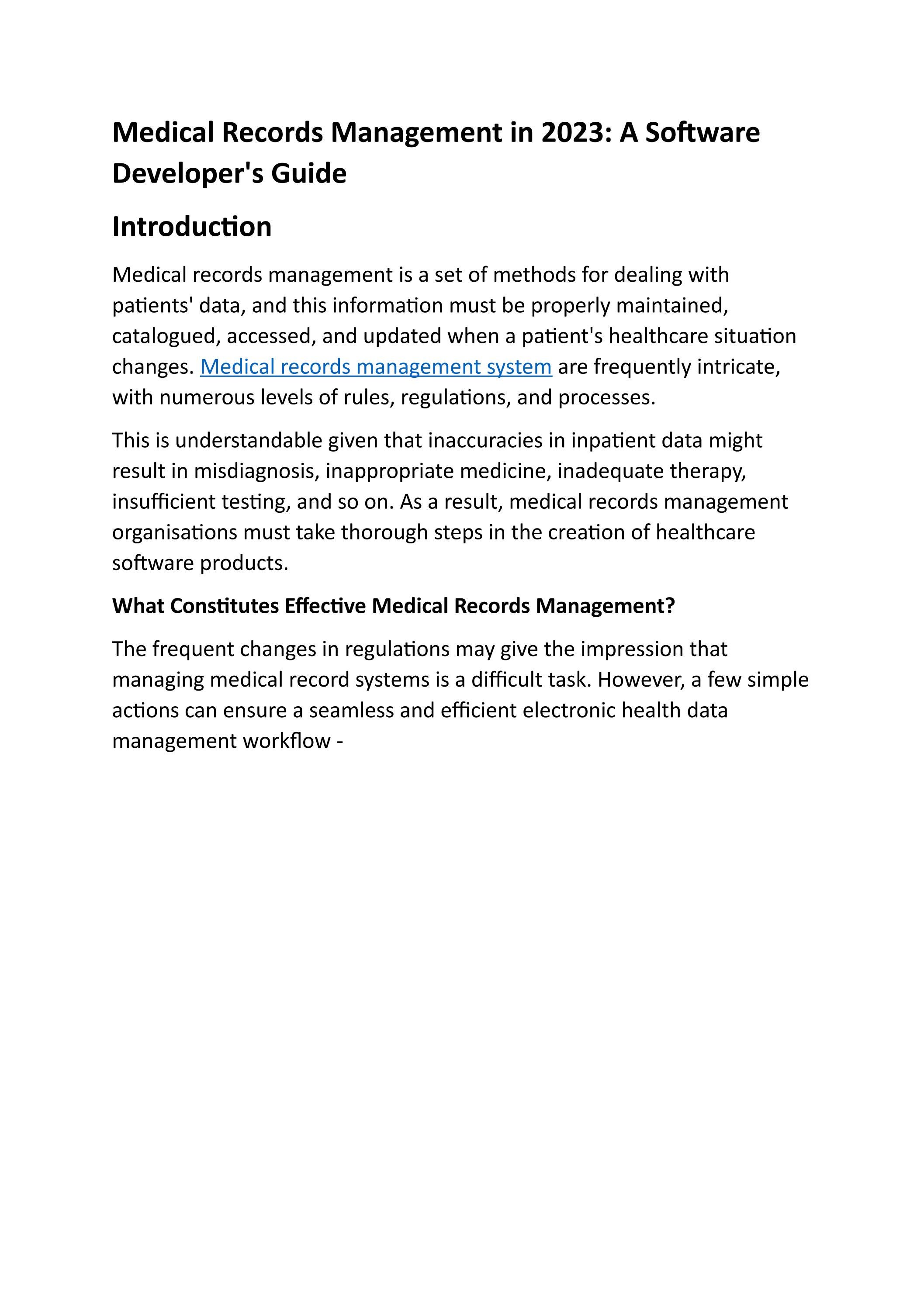 Medical records management system by osplabsh Issuu