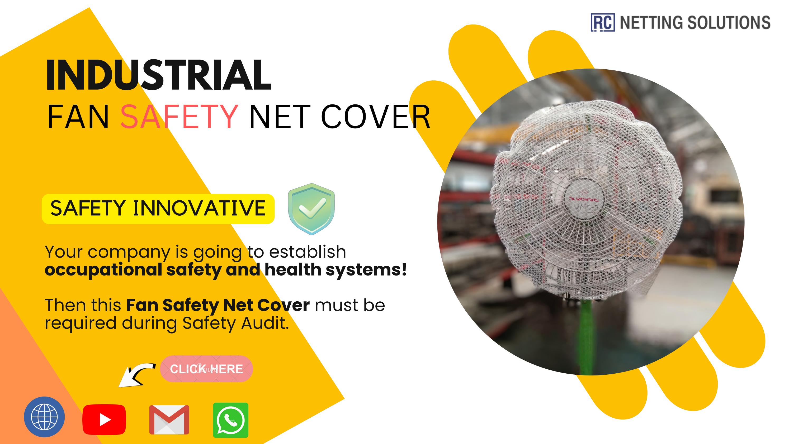 FAN SAFETY MESH COVER (SAFETY INNOVATIVE) by RC Netting Solutions Issuu