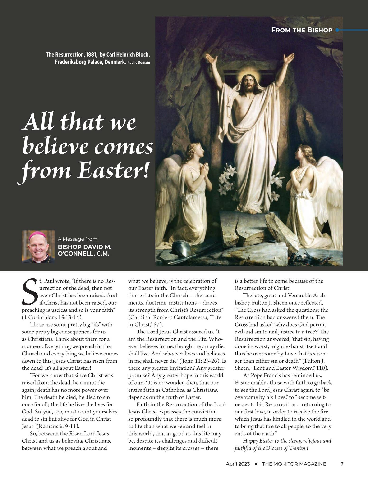 Monitor Magazine April 2023 In Focus: Holy Week-Easter by Diocese of ...