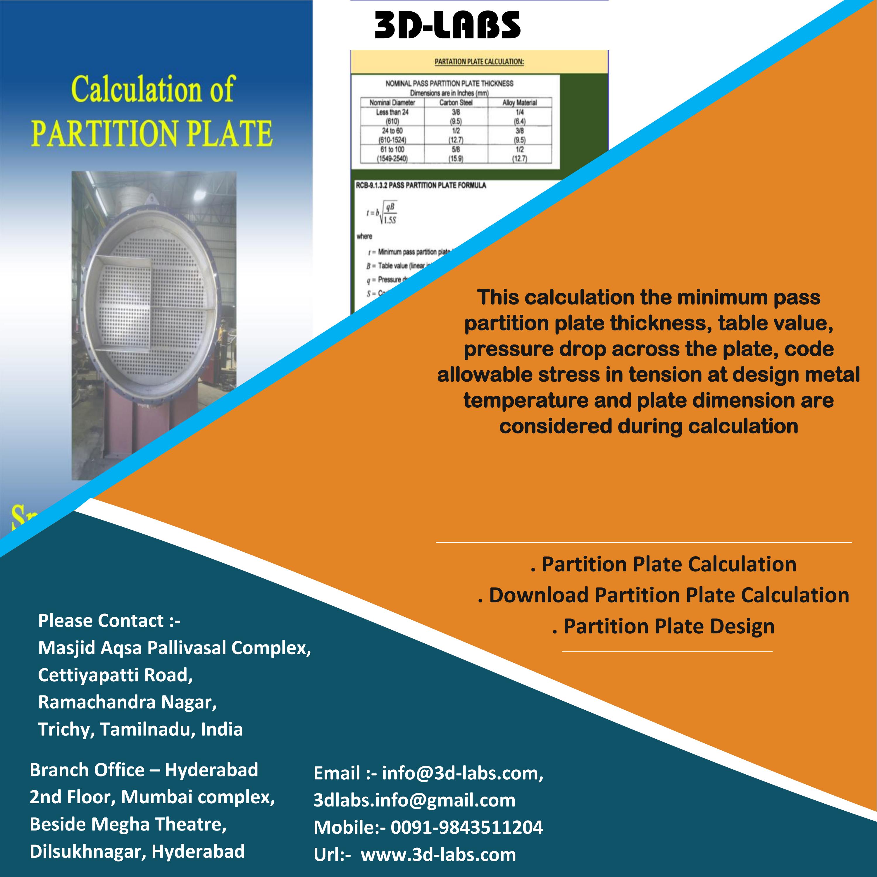CALCULATION OF PARTITION PLATE by Design Manager Issuu
