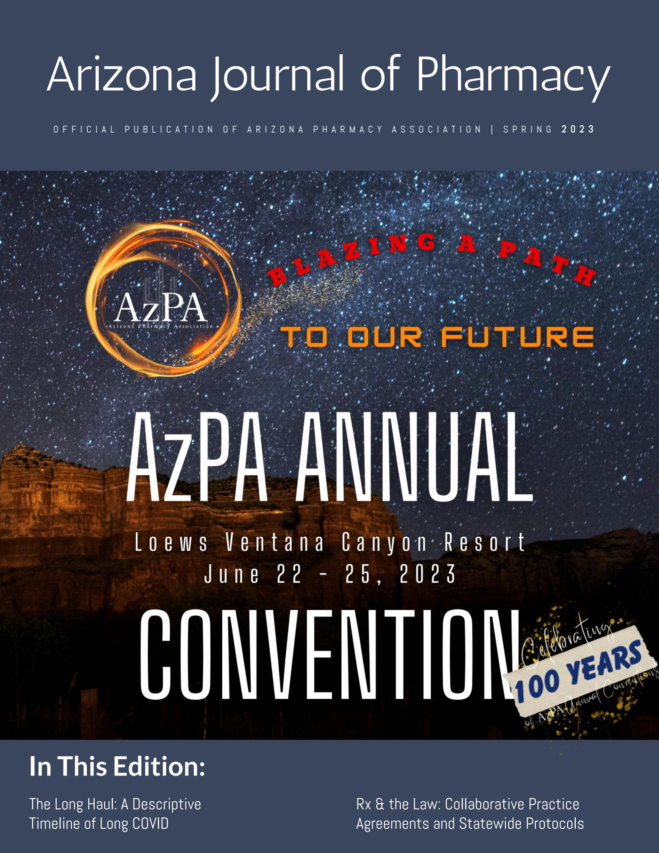 AJP Spring 2023 by Arizona Pharmacy Association - Issuu