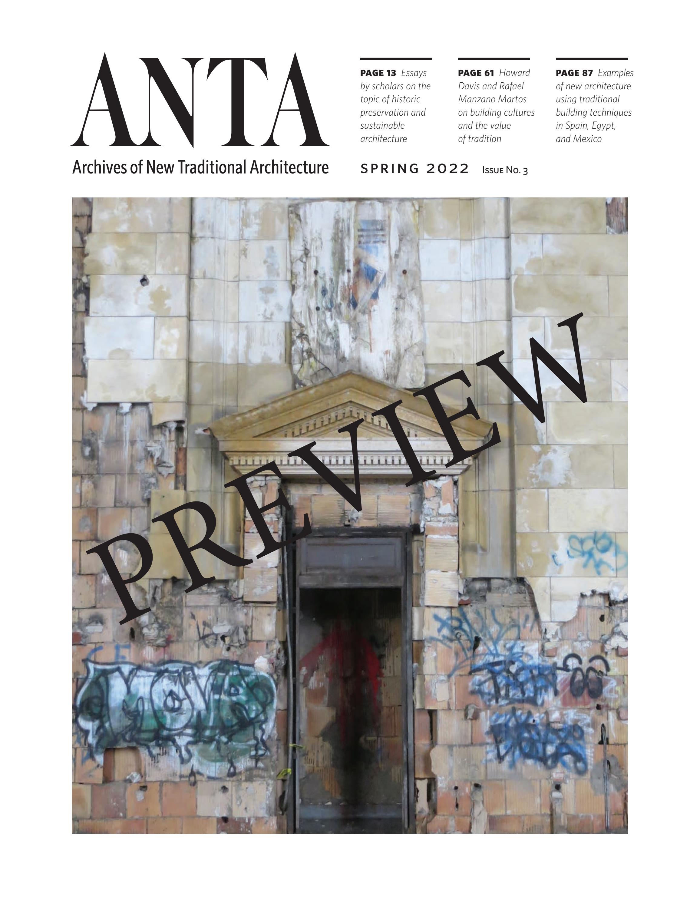 Archives of New Traditional Architecture: A Preview of Issue 3 by ...