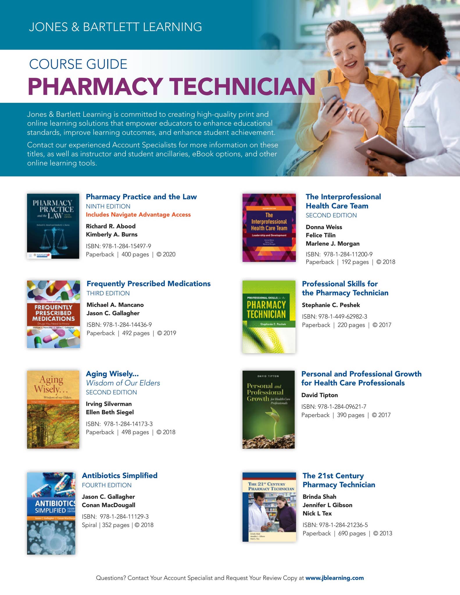 Pharmacy Technician Course Guide by Jones & Bartlett Learning - Issuu