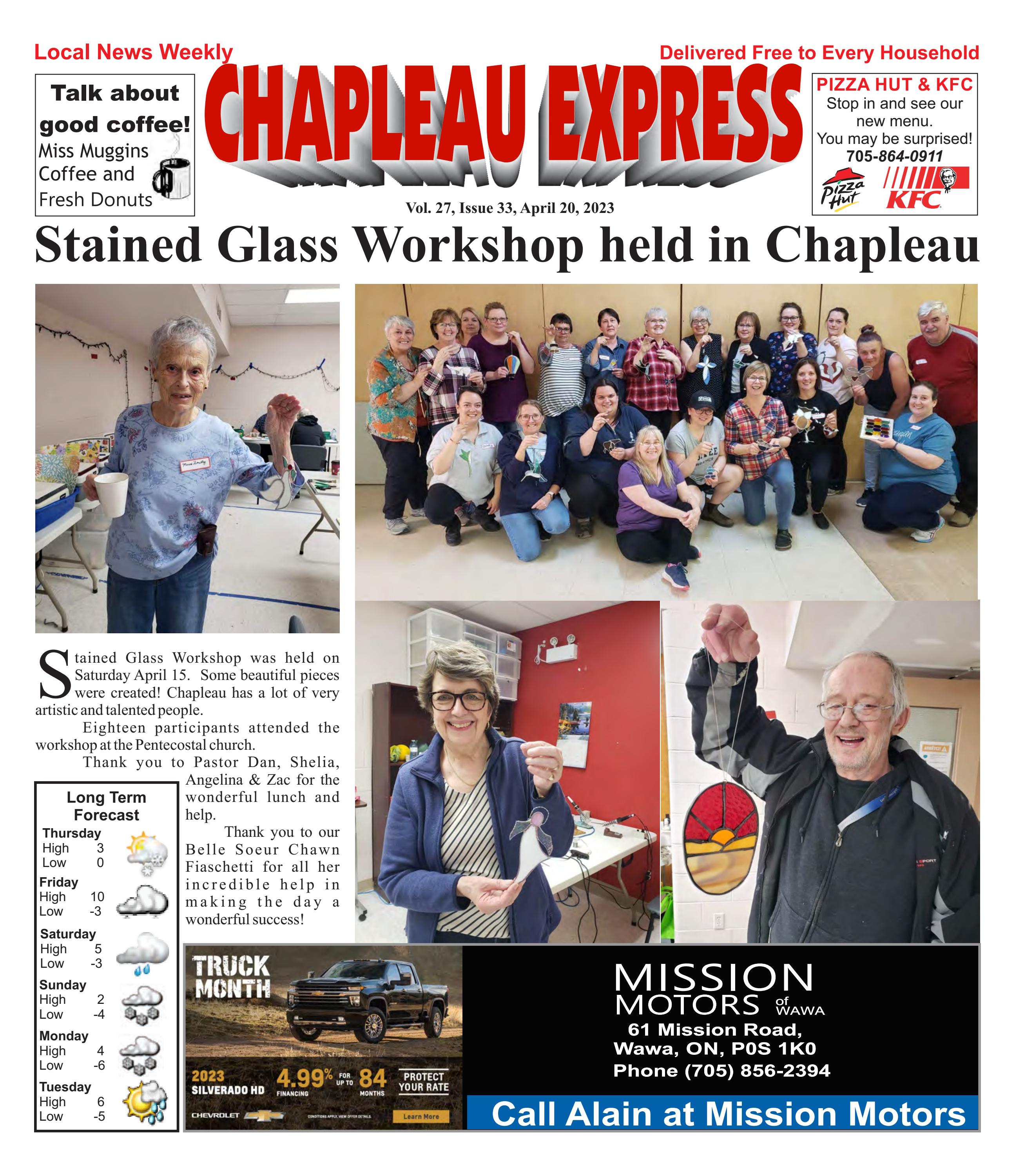04202023 April 20 2023 by The Chapleau Express Issuu