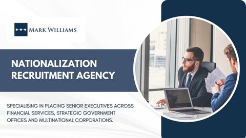 Mark Williams | National Recruitment Agency in Dubai, UAE by Mark 