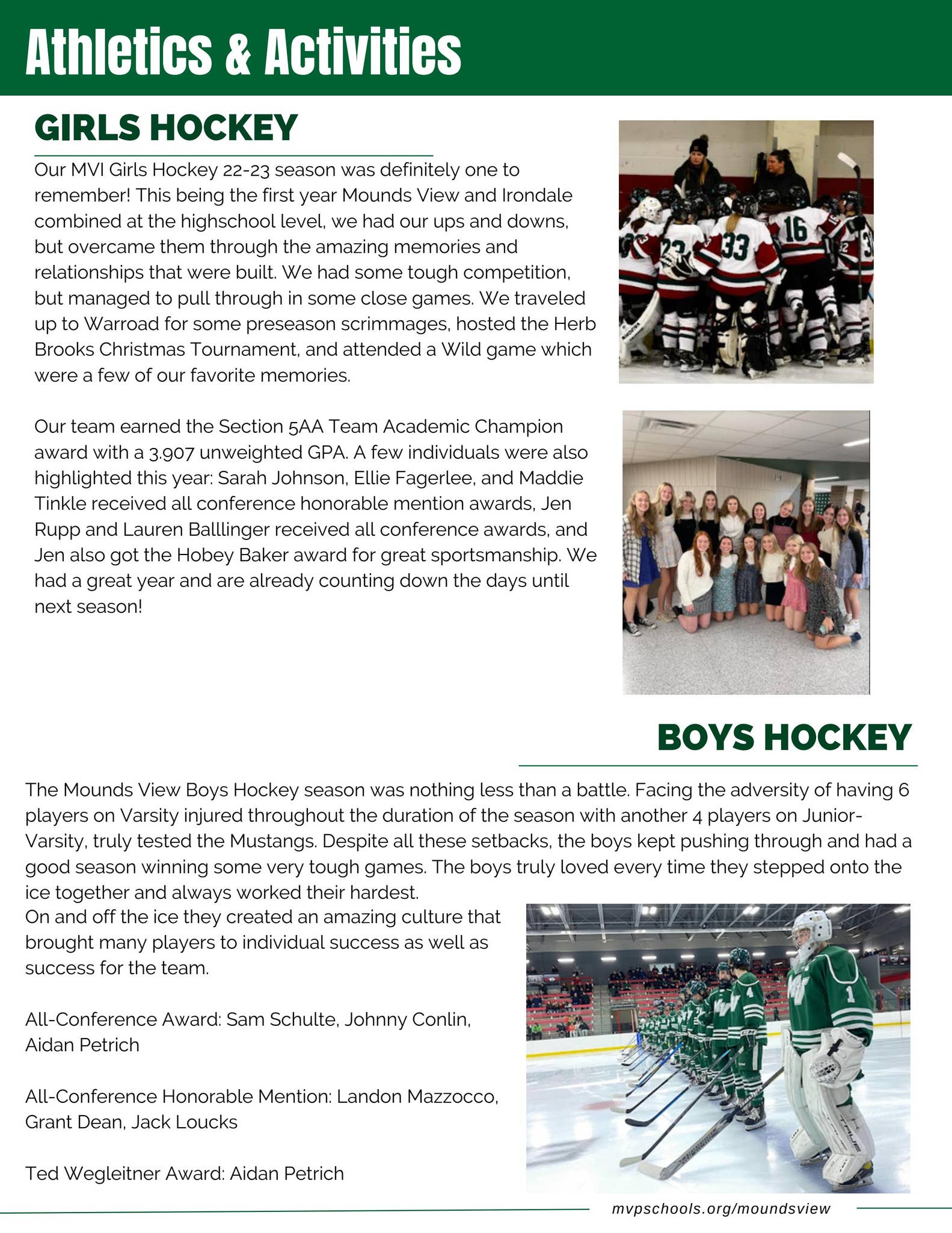 Mustang Messenger, Winter 2022-23 by Mounds View Public Schools - Issuu