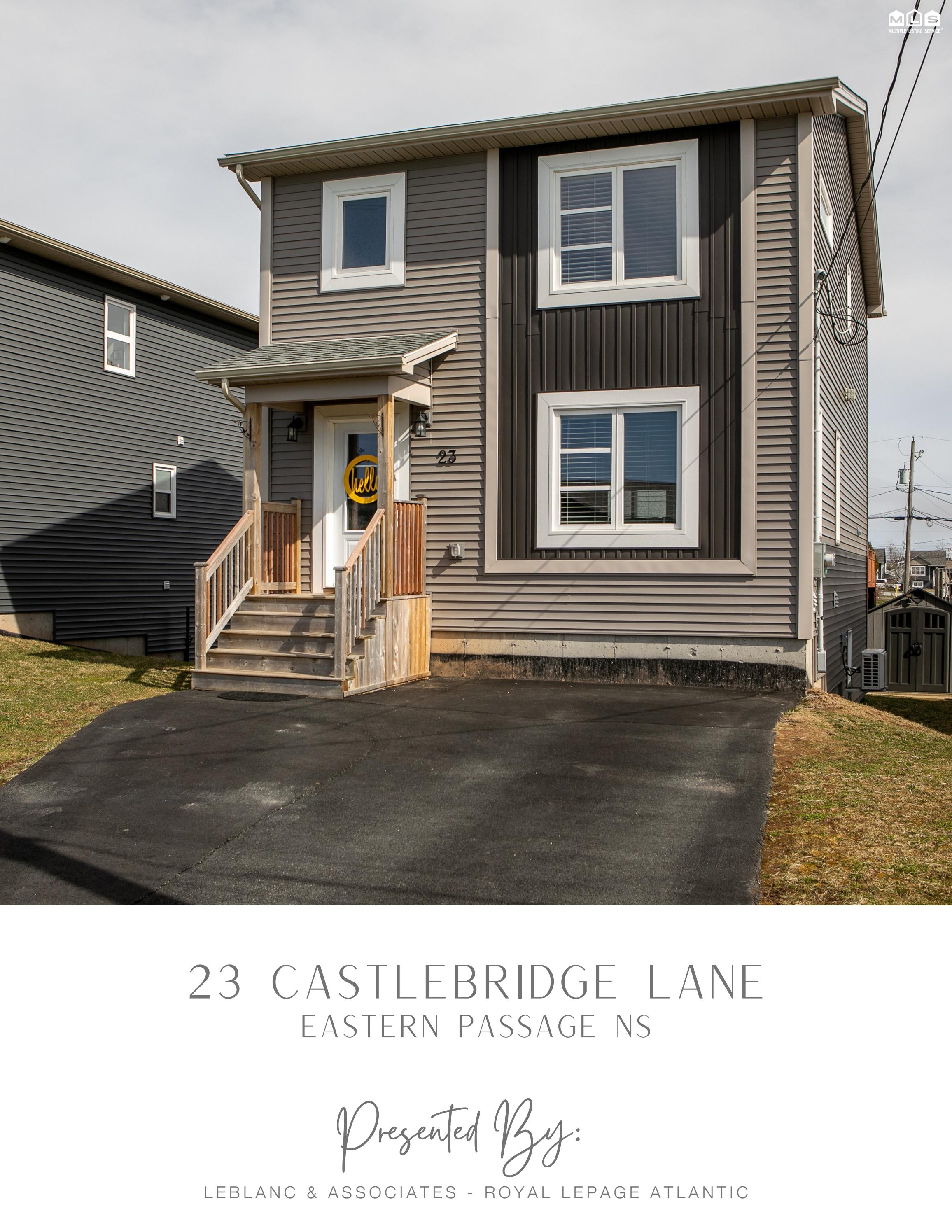 23 Castlebridge Lane, Eastern Passage NS Leblanc & Associates by