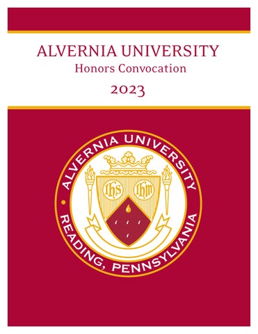 2022-23 Alvernia University Course Catalog by Alvernia University - Issuu