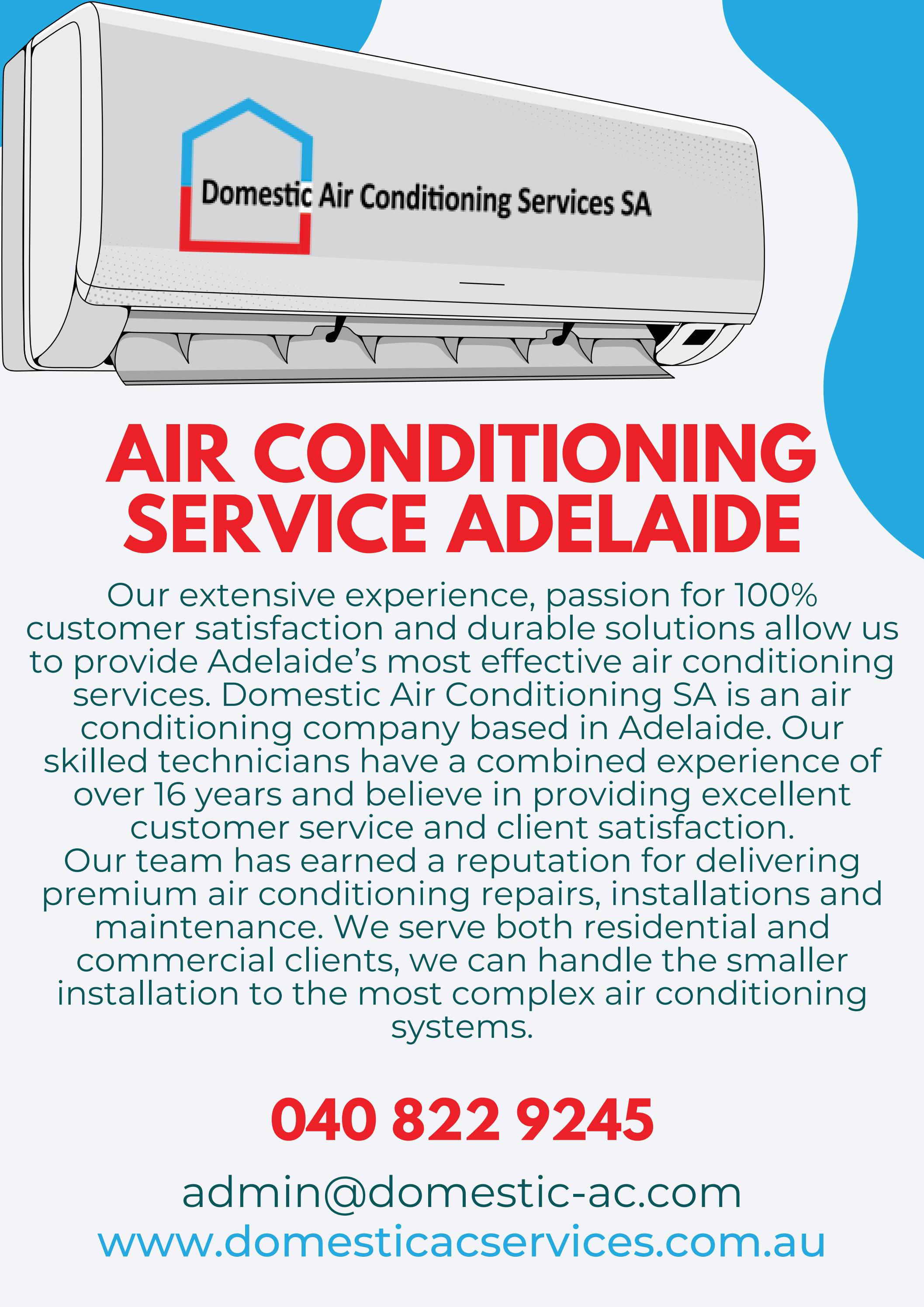 Air Conditioning Service Adelaide by Air Conditioning Installation