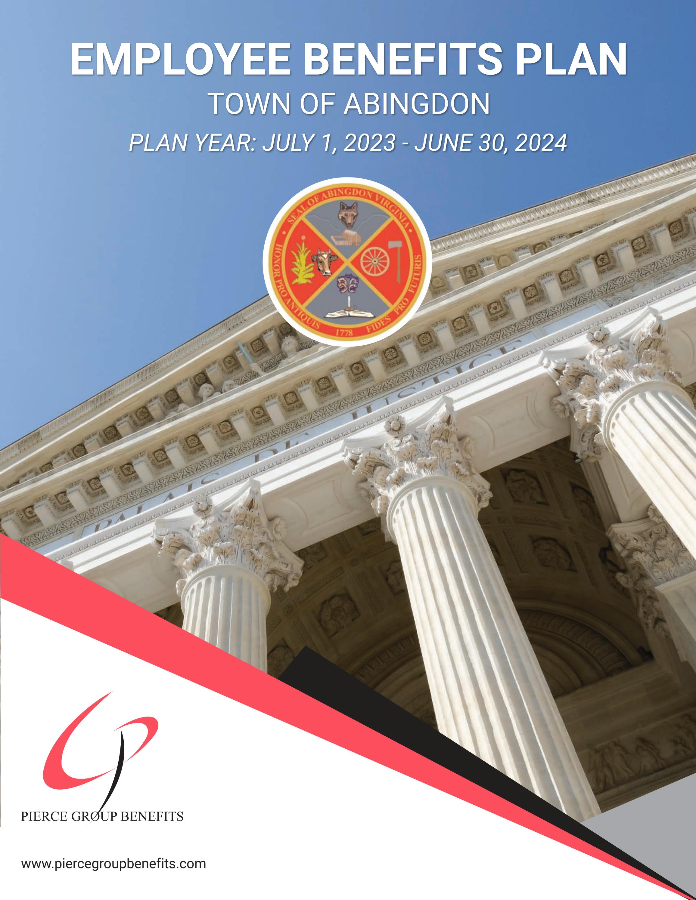 Town of Abingdon 2023 Booklet 23-24PY by Pierce Group Benefits - Issuu