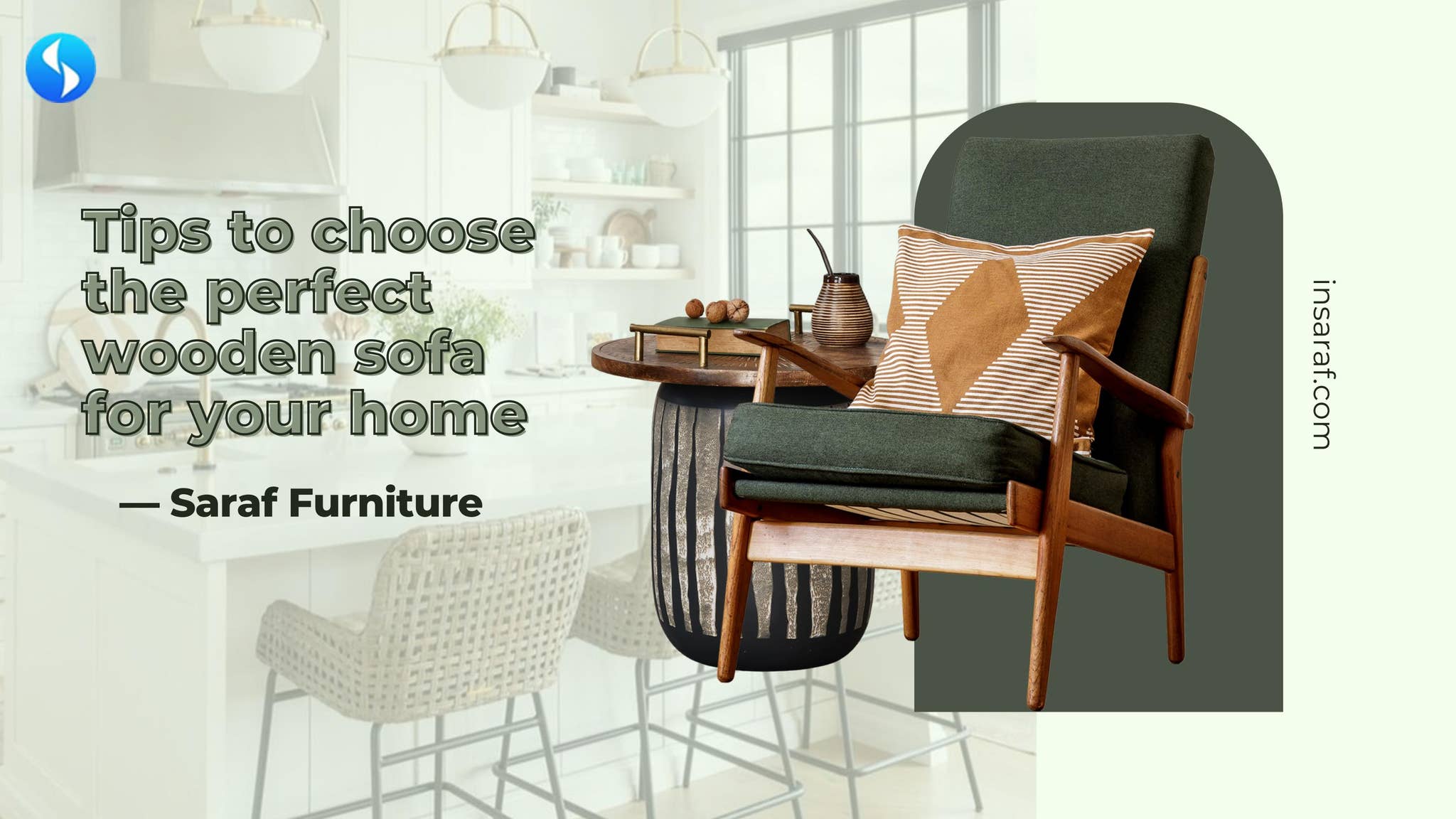 Tips to Choose the Perfect Wooden Sofa for Your Home - Insaraf ...