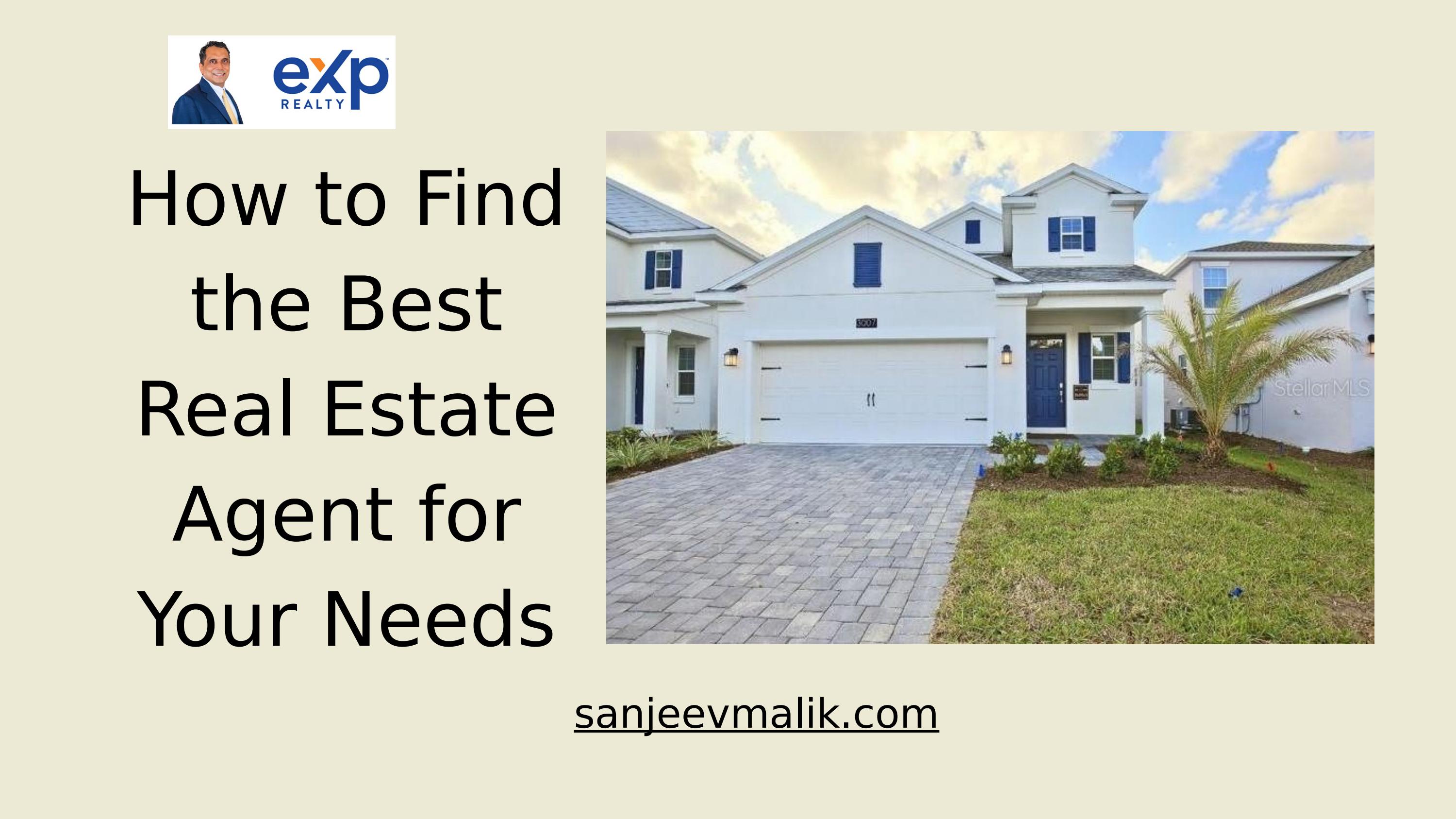 How to Find the Best Real Estate Agent for Your Needs by Sanjeev Malik Issuu