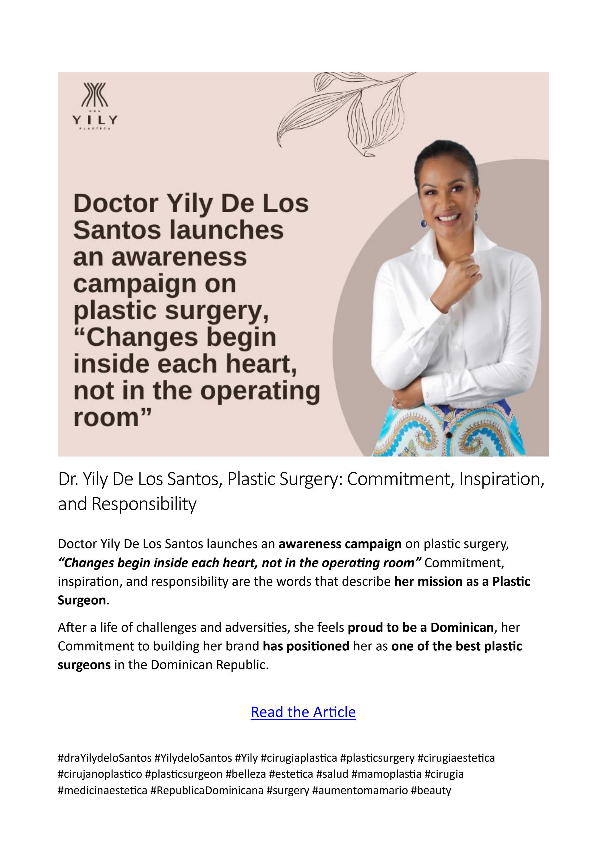 Dr Yily De Los Santos Recovery House Dra. Yily De Los Santos: Plastic Surgery by MD. Yily De Los Santos - Issuu